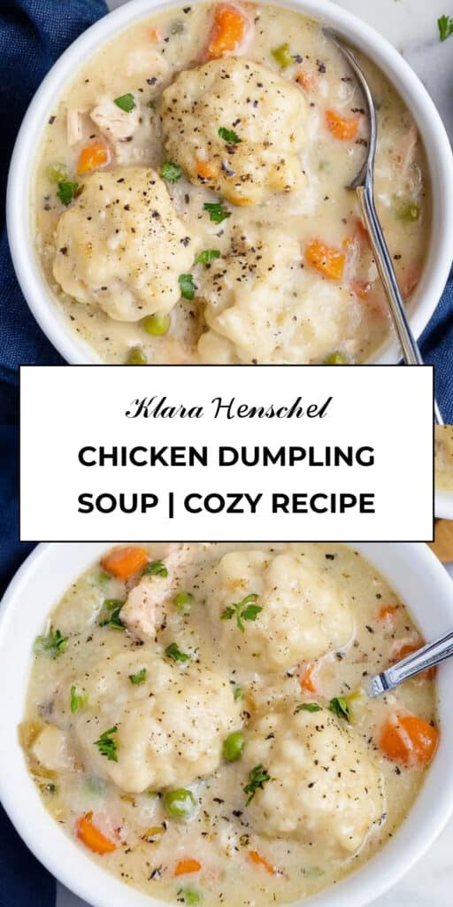 Chicken Dumpling Soup Cozy Comforting Easy Homemade Recipe