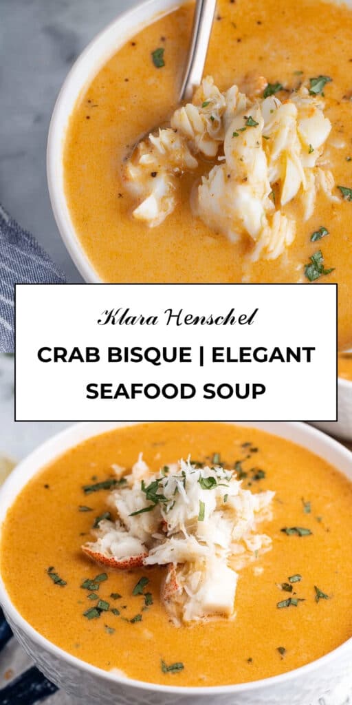 Creamy Crab Bisque Recipe 97 Crab Bisque Creamy Elegant Seafood Soup