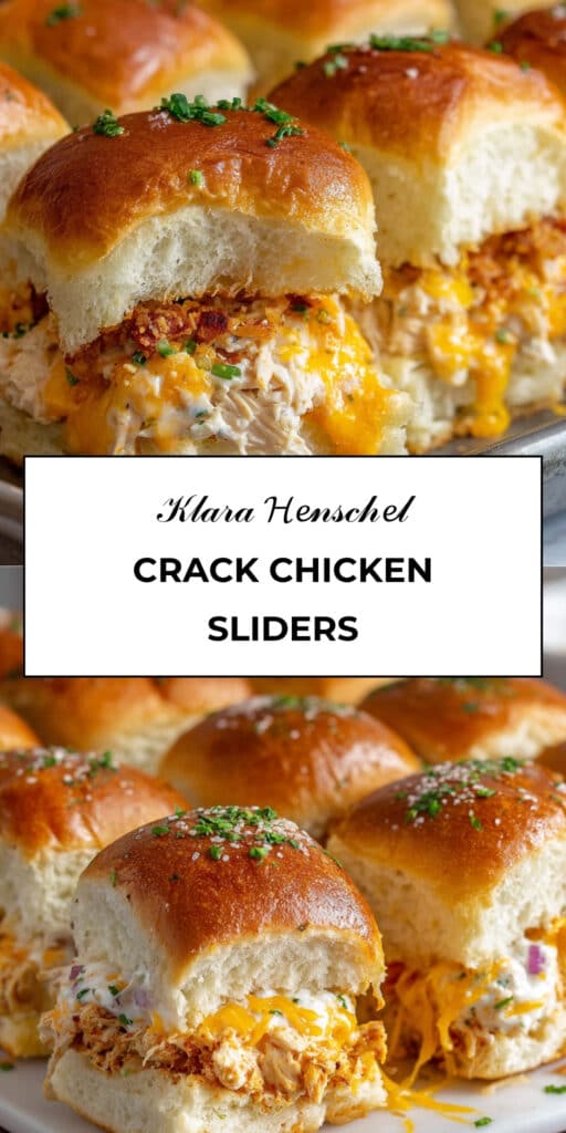 Crack Chicken Sliders Easy Cheesy Party Sandwiches