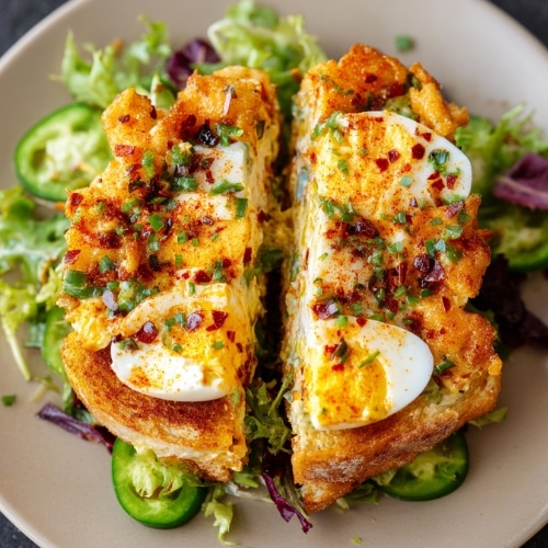 Crispy Egg Salad