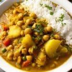 Crockpot Chickpea Potato Curry