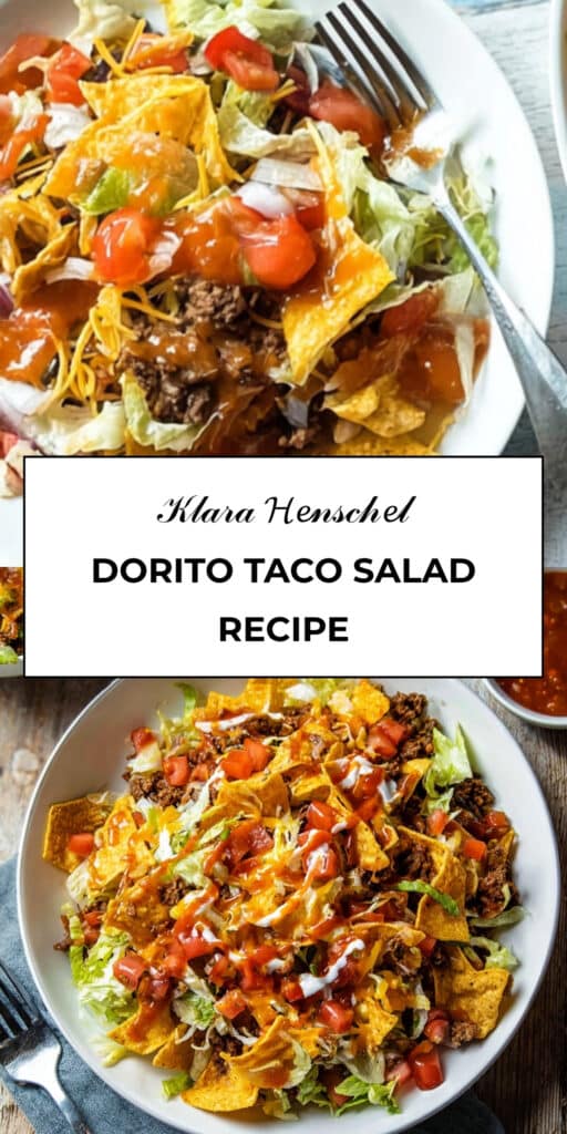 Dorito Taco Salad Easy Crunchy Taco Salad Recipe