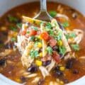 Easy Slow Cooker Chicken Tortilla Soup