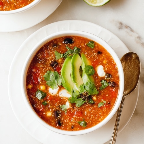 Fiesta Quinoa Soup Recipe