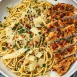 Garlic Butter Chicken Pasta