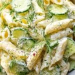 Healthy Cucumber Pasta Salad