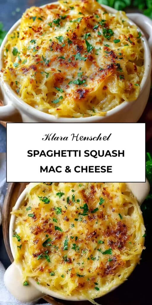 Healthy Spaghetti Squash Mac Cheese Low Carb Comfort Food