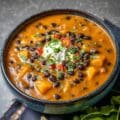 Hearty Pumpkin Black Bean Soup