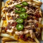 Hearty Smash Burger Fries