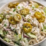 High Protein Pepperoncini Chicken Salad