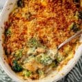 Homemade Broccoli Casserole with Ritz Topping