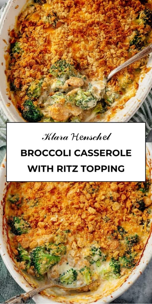 Homemade Broccoli Casserole 105 Homemade Broccoli Casserole with Ritz Topping Easy Cheesy Side Dish