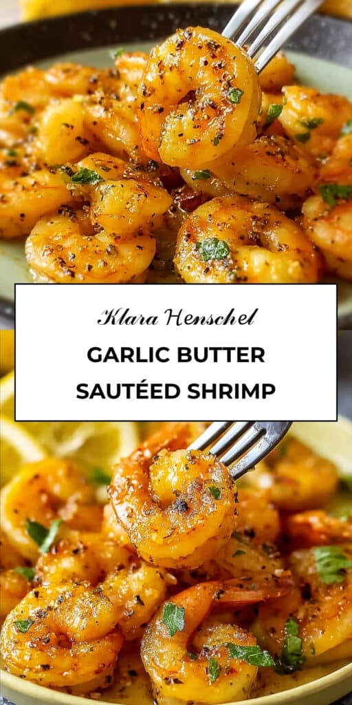 Homemade Garlic Butter Sauteed Shrimp Easy 10 Minute Dinner