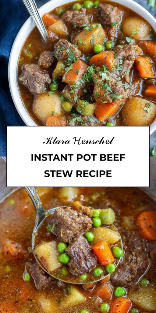 Instant Pot Beef Stew Recipe 117 Instant Pot Beef Stew Easy Hearty Comfort Food