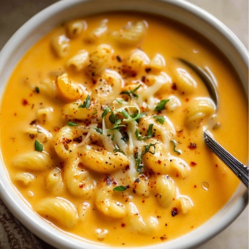 Mac and Cheese Soup