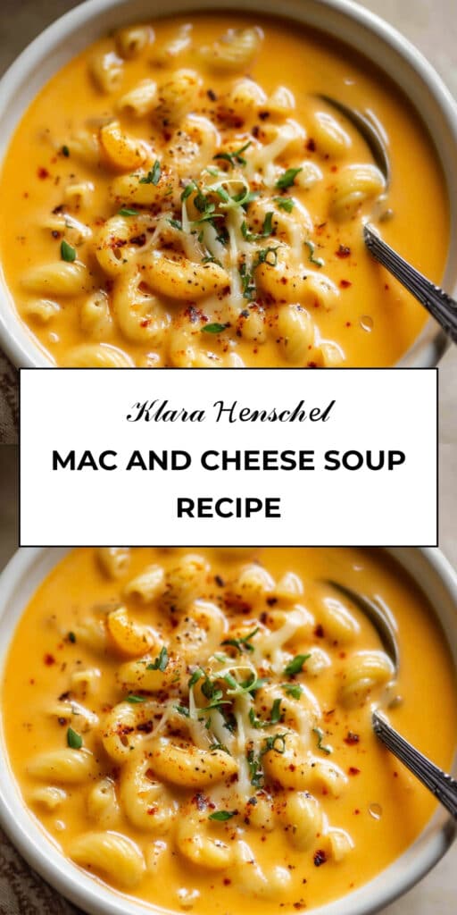 Mac and Cheese Soup 81 Mac and Cheese Soup Creamy Comfort Food in a Bowl