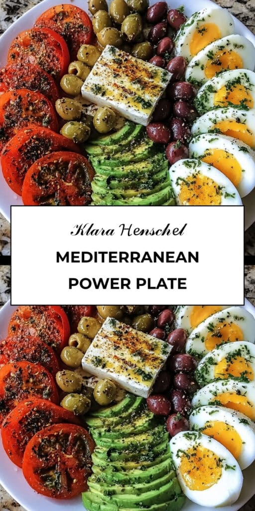 Mediterranean Power Plate Glow-Up 117 Mediterranean Power Plate Glow Up Healthy Balanced Meal