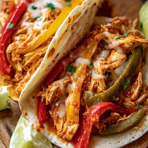 Mouthwatering Crockpot Chicken Fajitas