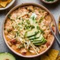 Slow Cooker Buffalo Chicken Chili