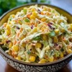 Spicy Jalapeno Corn Coleslaw