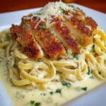 Ultimate Crispy Chicken Alfredo