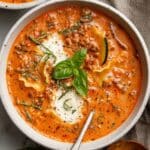 Whole30 Lasagna Soup