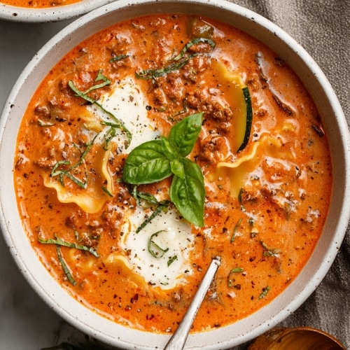 Whole30 Lasagna Soup