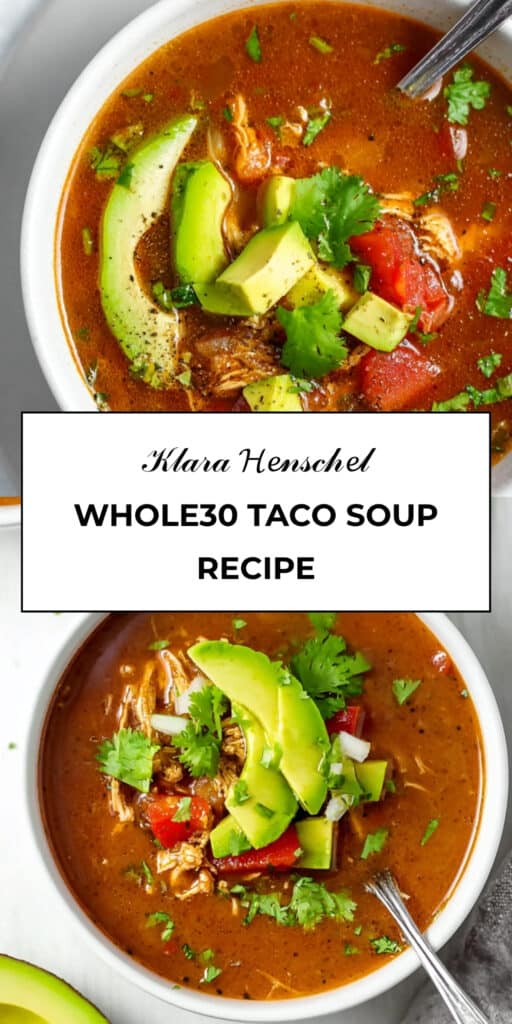 Whole30 Taco Soup Paleo Low Carb Easy Dinner Recipe