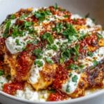 15 Minute Cottage Cheese Chicken Parm Bowl