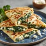 Gozleme with Spinach and Feta