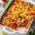 Mexican Chicken and Rice Casserole