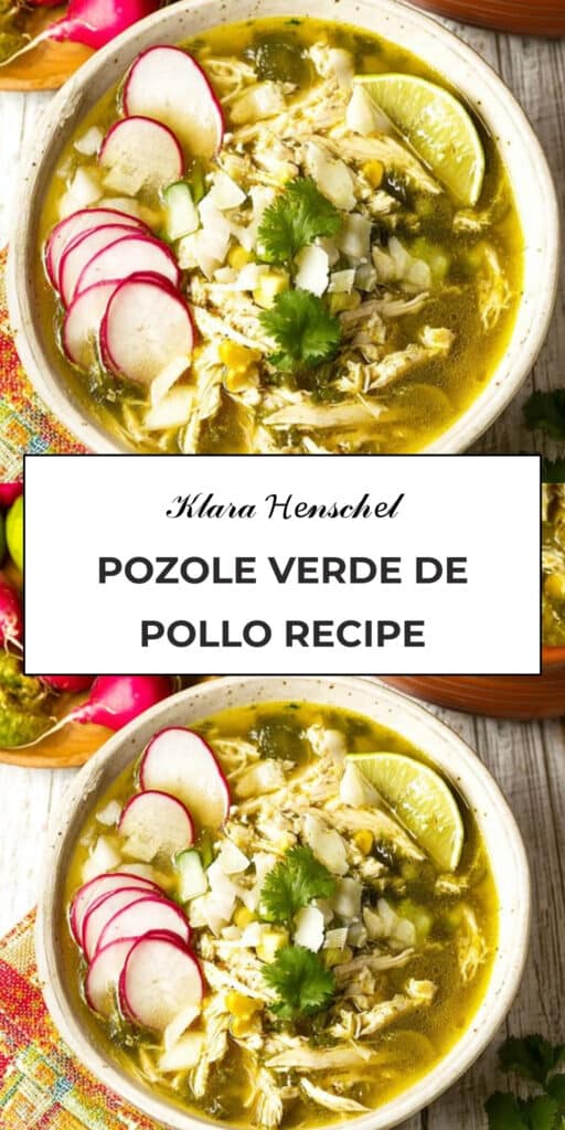 Pozole Verde de Pollo Authentic Mexican Chicken Soup Recipe