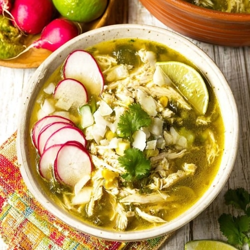 Pozole Verde de Pollo