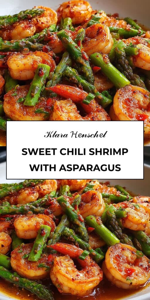 Sweet Chili Shrimp with Asparagus Easy 20 Minute Dinner