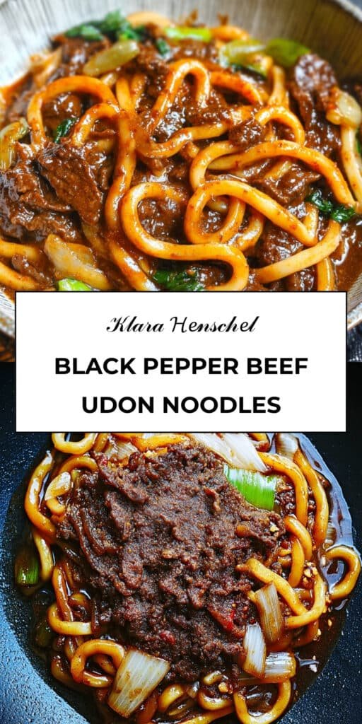 Black Pepper Beef Udon 5 Black Pepper Beef Udon Noodles Easy Asian Noodle Recipe