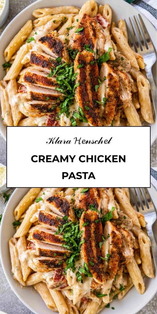 Creamy Chicken Pasta (Southwest Style) 5 Creamy Chicken Pasta Easy Comfort Dinner Recipe