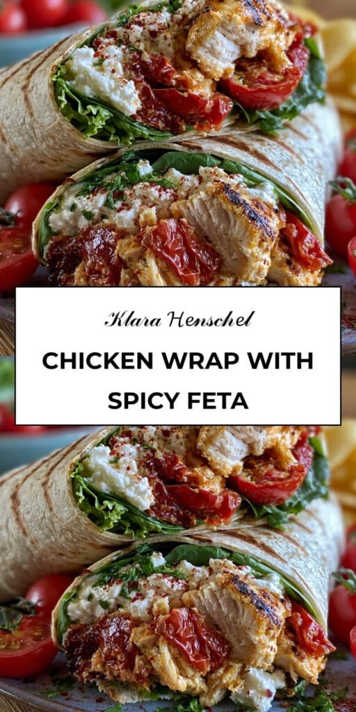 Mediterranean Ground Chicken Wrap with Spicy Lemon Honey Feta Cream 5 Mediterranean Chicken Wrap with Spicy Feta Cream Easy Flavor Packed Lunch