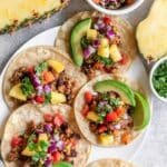 Pineapple Turkey Tacos
