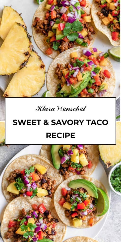 Pineapple Turkey Tacos 5 Pineapple Turkey Tacos Sweet Savory Taco Recipe