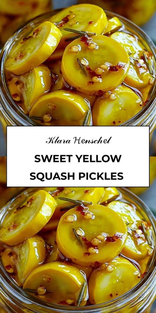 Sweet Yellow Squash Pickles Recipe 5 Sweet Yellow Squash Pickles Recipe Easy Homemade Pickles