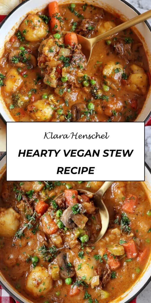 Hearty Vegan Stew 5 Hearty Vegan Stew Recipe Easy One Pot Comfort Food