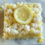 Lemon Sugar Cookie Bars