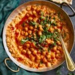 Creamy Harissa Chickpeas