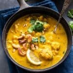 Cauliflower Cashew Mango Curry