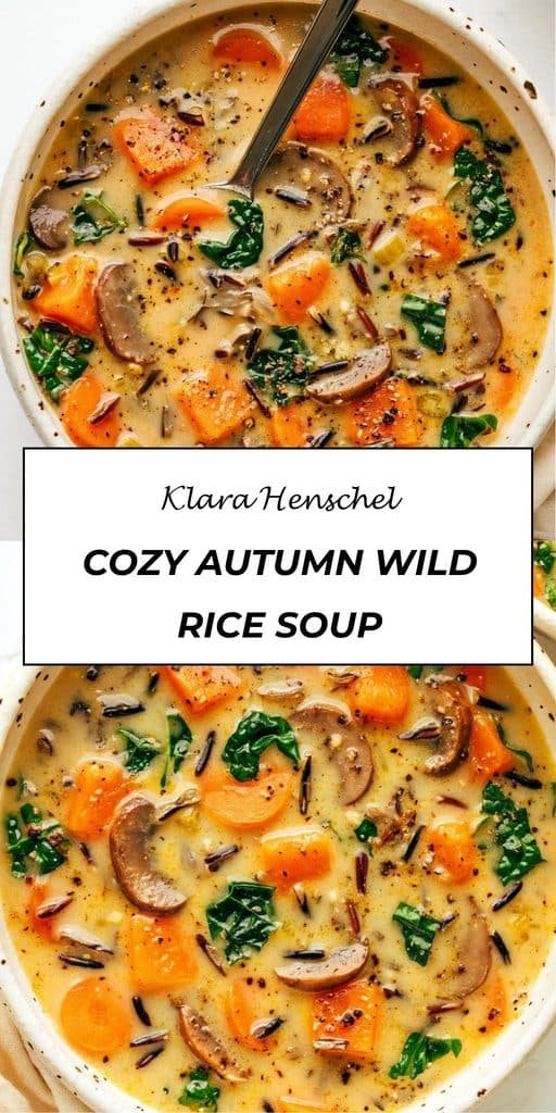 Autumn Wild Rice Soup 5 Cozy Autumn Wild Rice Soup – Hearty Creamy Easy Fall Soup