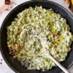 Creamed Peas and Leeks Recipe