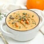 Creamy Pumpkin Wild Rice Soup