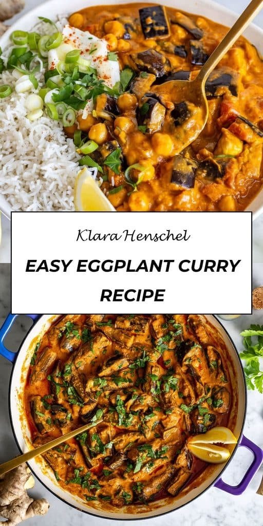 Eggplant Curry 5 Eggplant Curry – Easy Flavorful Vegetarian Curry Recipe