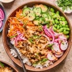 Ground Turkey Rice Bowls with Bang Bang Sauce