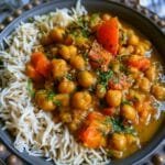Jamaican Style Vegan Chickpea Curry